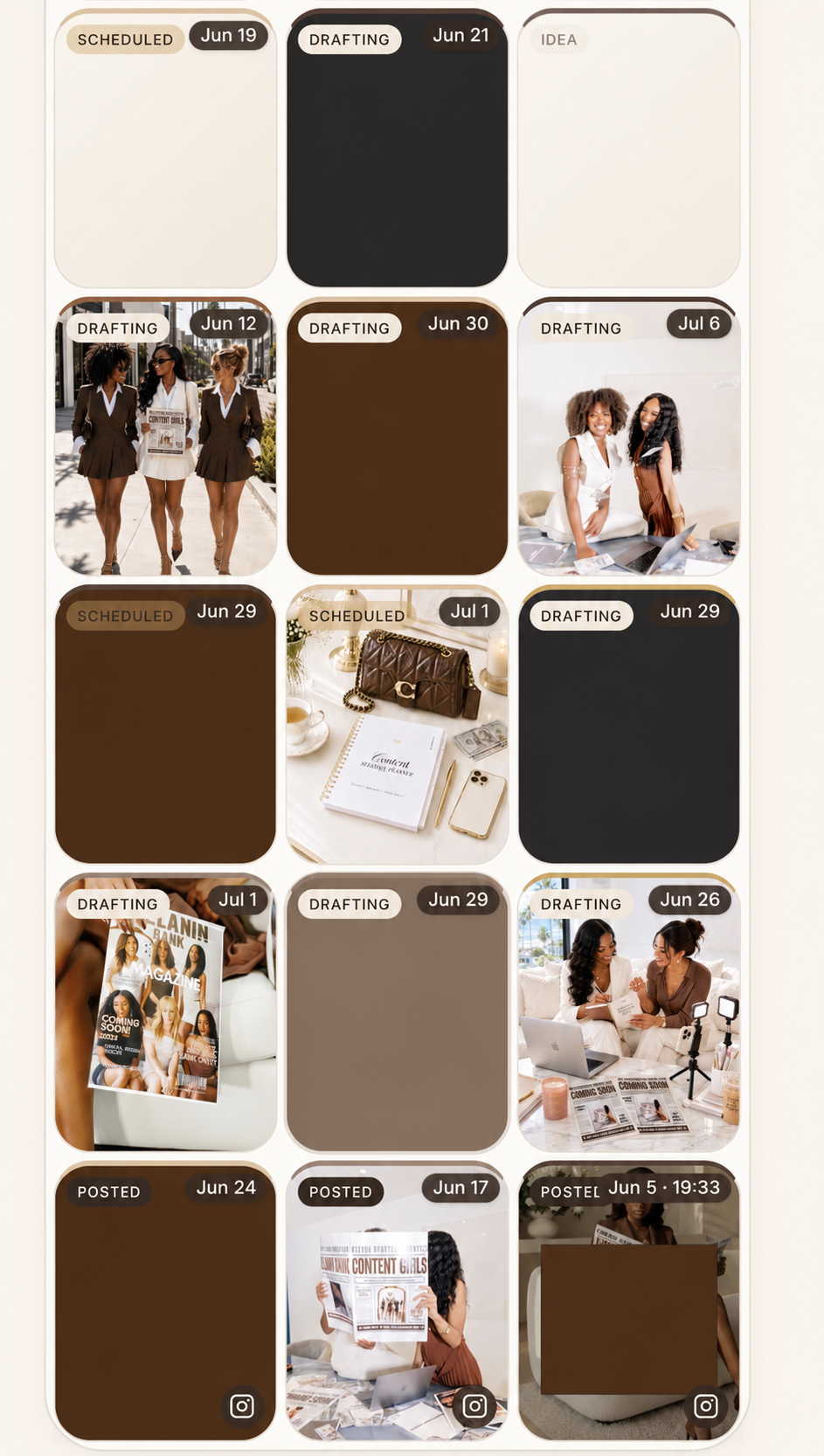 Content Studio mobile preview